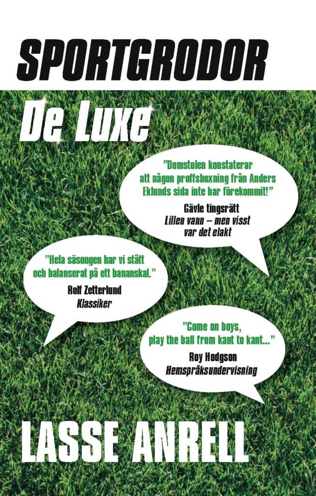Omslag: Sportgrodor DeLuxe