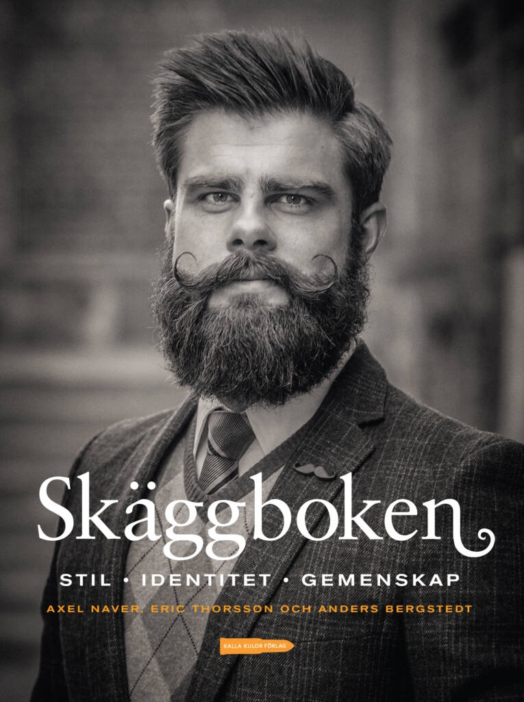 Omslag: Skäggboken: Stil, identitet, gemenskap