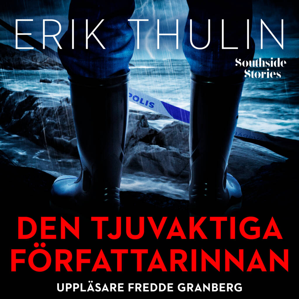 Omslag: Den tjuvaktiga författarinnan